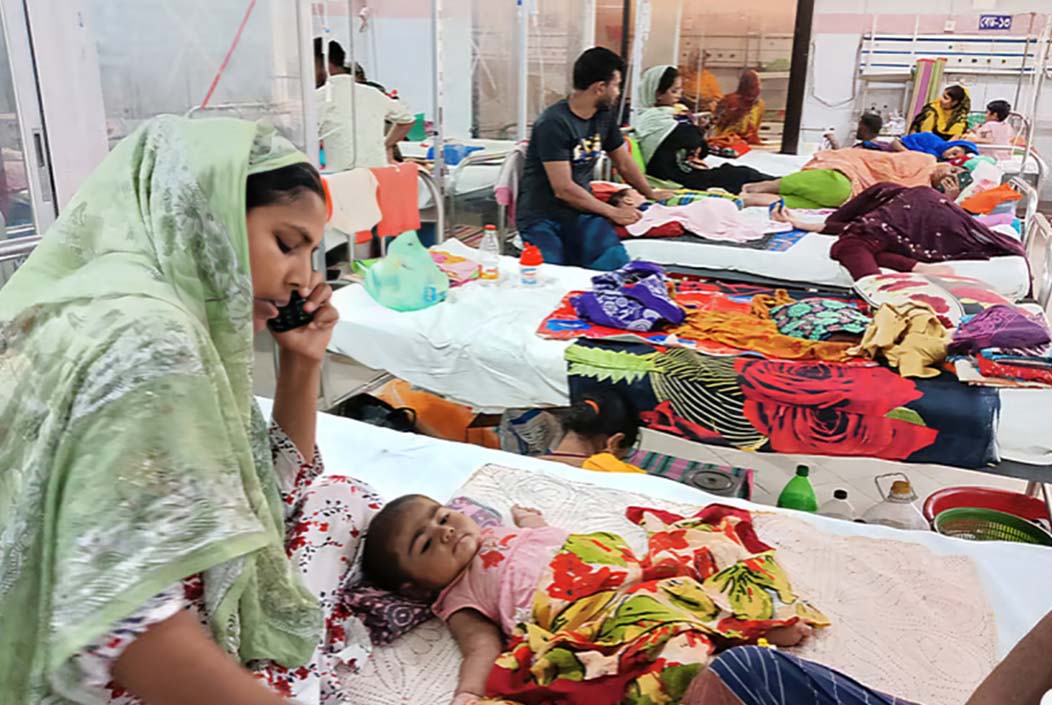 রাজশাহীতে ২৪ ঘণ্টায় হামের উপসর্গ নিয়ে ৫ শিশুর মৃত্যু 5 children die of measles symptoms in Rajshahi in 24 hours Onnetion