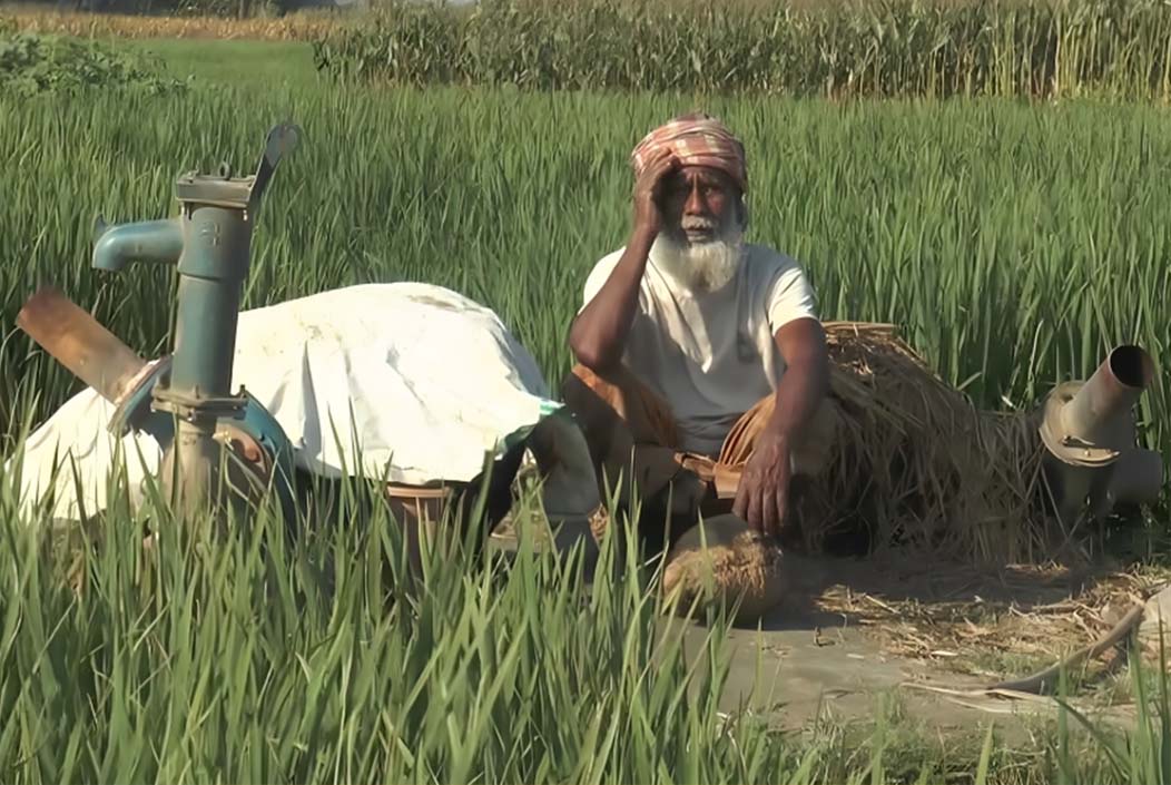 Irrigation disrupted in char areas due to fuel crisis, farmers worried about crops Onnetion