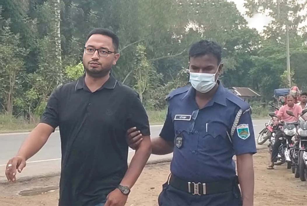 Youth arrested for impersonating DGFI officer at filling station in Bogra Onnetion