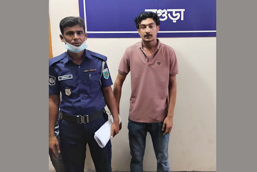Youth arrested with 24 pieces of Yaba in Sherpur Onnetion